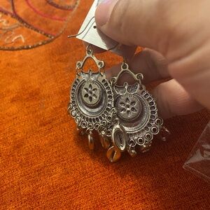 Indian jhumka earrings